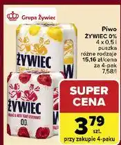 Carrefour Piwo Żywiec Lemonż oferta
