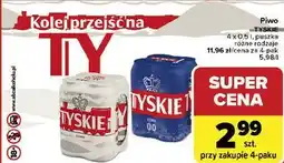 Carrefour Piwo Tyskie 0.0% oferta