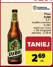 Carrefour Piwo Żubr 1768 oferta