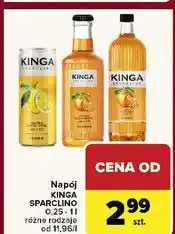 Carrefour Woda orange Kinga Sparclino oferta
