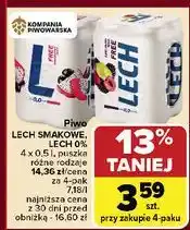 Carrefour Piwo Lech Free Smoczy Owoc I Winogrono oferta