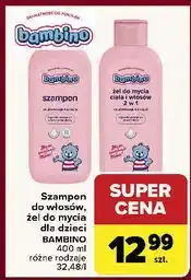 Carrefour Żel do mycia ciała i włosów 2w1 Bambino oferta