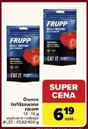 Carrefour Truskawka liofilizowana Celiko Frupp oferta