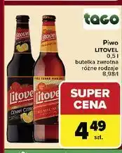 Carrefour Piwo Litovel Citron Ciemny oferta