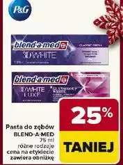 Carrefour Pasta do zębów glamourous white Blend-A-Med 3D White Luxe oferta