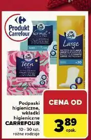 Carrefour Podpaski normal + ultra Carrefour Soft oferta