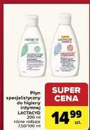 Carrefour Emulsja do higieny intymej zapas Lactacyd Antybakteryjny oferta