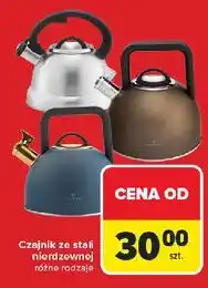 Carrefour Czajnik ze stali nierdzewnej 2 l oferta