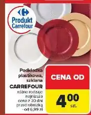 Carrefour Podkładka szklana Carrefour oferta