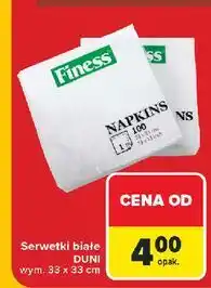 Carrefour Serwetki 33 x cm Finess oferta