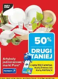 Carrefour Noże biodegradowalne Papstar Pure oferta