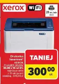 Carrefour Drukarka laserowa phaser 3020v_bi Xerox oferta