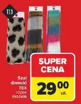 Carrefour Szal damski Tex oferta