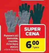 Carrefour Rękawiczki dziecięce magic oferta