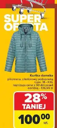 Carrefour Kurtka damska jeans rozm. m-xxl niebieska oferta