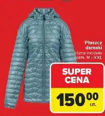 Carrefour Płaszcz damski krótki m-xxl oferta