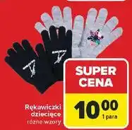 Carrefour Rękawiczki dziecięce oferta