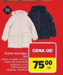 Carrefour Kurtka dziecięca 3-14 lat Tex oferta