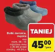 Carrefour Botki ocieplane męskie eva oferta