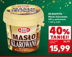 Kaufland Masło klarowane Mlekovita oferta