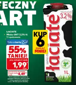Kaufland Mleko Łaciate oferta