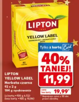 Kaufland Herbata Lipton oferta