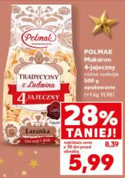 Kaufland Makaron 4-jajeczny Polmak oferta