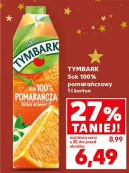 Kaufland Sok 100% pomarańczowy oferta