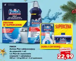 Kaufland Zestaw płyn nabłyszczający do zmywarki + sól lub płyn do czyszczenia zmywarki + odświeżacz oferta