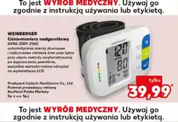Kaufland Ciśnieniomierz nadgarstkowy oferta