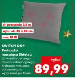 Kaufland Poduszka masująca Shiatsu oferta