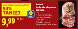 Lidl Karkówka wieprzowa bez kości Rzeźnik oferta