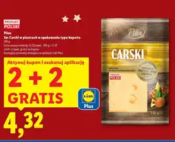 Lidl Ser Pilos Carski w plastrach typu koperta oferta