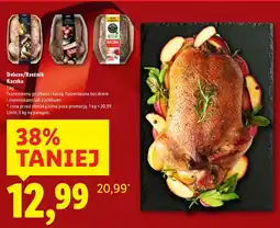 Lidl Kaczka faszerowana boczkiem i ziemniakami Deluxe/Rzeźnik oferta