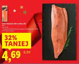 Lidl Łosoś atlantycki filet ze skórą XXL Lidl oferta