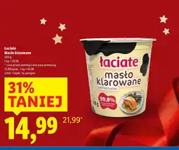 Lidl Masło klarowane Łaciate oferta