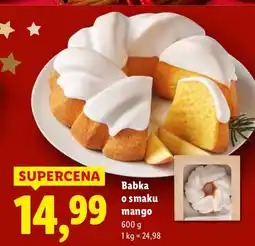Lidl Babka o smaku mango Lidl oferta