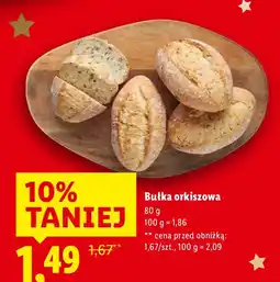 Lidl Bułka orkiszowa Lidl oferta