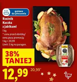 Lidl Rzeźnik Kaczka z jabłkami oferta