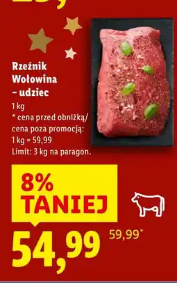 Lidl Rzeźnik Wołowina - udziec oferta