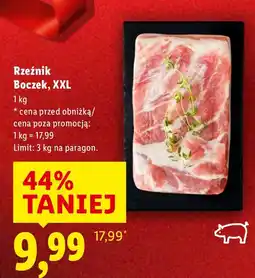 Lidl Rzeźnik Boczek, XXL oferta