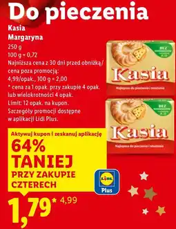 Lidl Kasza Kasia Margaryna oferta