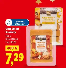 Lidl Krokiety Chef Select różne rodzaje oferta