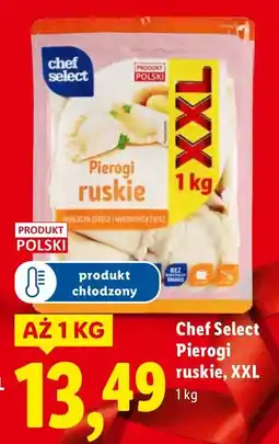 Lidl Pierogi ruskie XXL Chef Select oferta