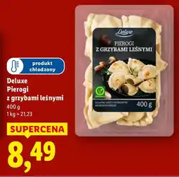 Lidl Pierogi Deluxe z grzybami leśnymi oferta