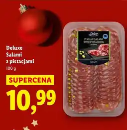 Lidl Salami Deluxe z pistacjami oferta