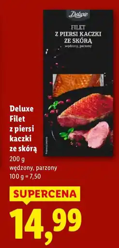 Lidl Filet z piersi kaczki Deluxe ze skórą oferta