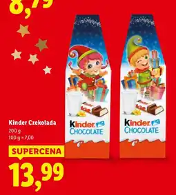 Lidl Czekolada Kinder Czekolada oferta