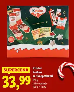 Lidl Zestaw Kinder Zestaw ze skarpetkami oferta