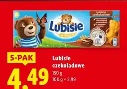 Lidl Ciastka Lubisie czekoladowe oferta